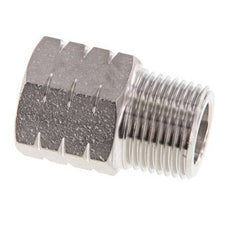 R 3/8'' x 3/8'' NPT M/F Stainless steel Reducing Ring 40 Bar - Hydraulic