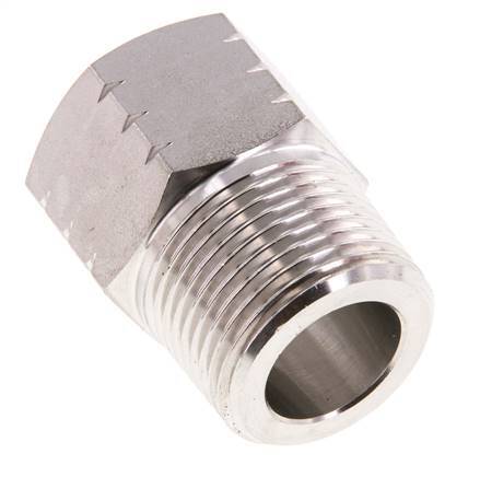 R 1'' x 1'' NPT M/F Stainless steel Reducing Ring 40 Bar - Hydraulic