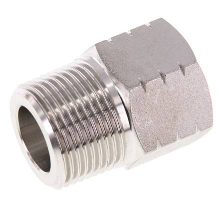 R 1'' x 1'' NPT M/F Stainless steel Reducing Ring 40 Bar - Hydraulic