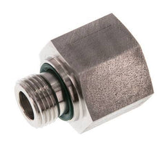 G 1/2'' x G 3/4'' M/F Stainless steel Reducing Adapter 400 Bar - Hydraulic