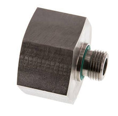 G 1/2'' x G 1 1/4'' M/F Stainless steel Reducing Adapter 400 Bar - Hydraulic