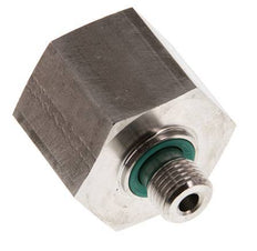 G 1/4'' x G 3/4'' M/F Stainless steel Reducing Adapter 630 Bar - Hydraulic