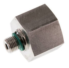 G 1/4'' x G 3/4'' M/F Stainless steel Reducing Adapter 630 Bar - Hydraulic