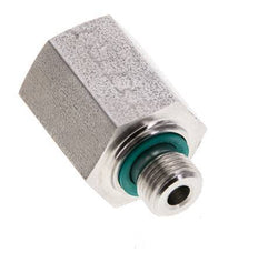 G 1/8'' x G 1/4'' M/F Stainless steel Reducing Adapter 630 Bar - Hydraulic