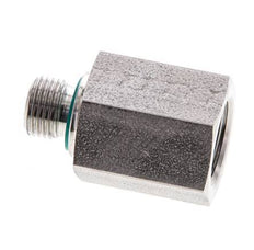 G 1/8'' x G 1/4'' M/F Stainless steel Reducing Adapter 630 Bar - Hydraulic