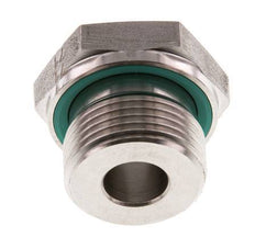 G 3/4'' x G 1/4'' M/F Stainless steel Reducing Adapter 400 Bar - Hydraulic