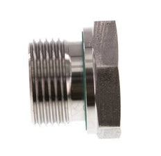 G 3/4'' x G 1/4'' M/F Stainless steel Reducing Adapter 400 Bar - Hydraulic