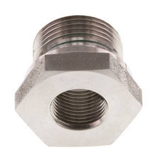 G 3/4'' x G 3/8'' M/F Stainless steel Reducing Adapter 400 Bar - Hydraulic