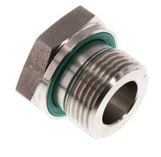 G 3/4'' x G 3/8'' M/F Stainless steel Reducing Adapter 400 Bar - Hydraulic