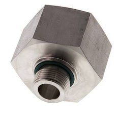 G 3/4'' x G 1 1/2'' M/F Stainless steel Reducing Adapter 315 Bar - Hydraulic