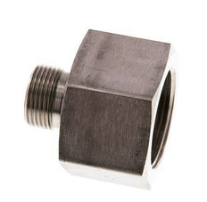 G 3/4'' x G 1 1/4'' M/F Stainless steel Reducing Adapter 400 Bar - Hydraulic