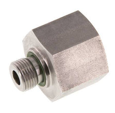 G 3/8'' x G 3/4'' M/F Stainless steel Reducing Adapter 400 Bar - Hydraulic