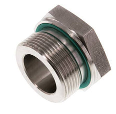 G 1 1/2'' x G 1'' M/F Stainless steel Reducing Adapter 315 Bar - Hydraulic