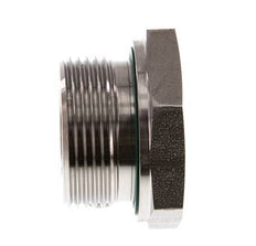 G 1 1/4'' x G 3/4'' M/F Stainless steel Reducing Adapter 400 Bar - Hydraulic