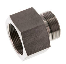G 1 1/4'' x G 1 1/2'' M/F Stainless steel Reducing Adapter 315 Bar - Hydraulic