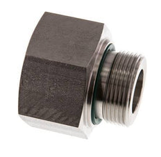G 1 1/4'' x G 1 1/2'' M/F Stainless steel Reducing Adapter 315 Bar - Hydraulic