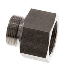 G 1 1/4'' x G 1 1/2'' M/F Stainless steel Reducing Adapter 315 Bar - Hydraulic