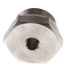 G 2'' x G 1/2'' M/F Stainless steel Reducing Adapter 250 Bar - Hydraulic