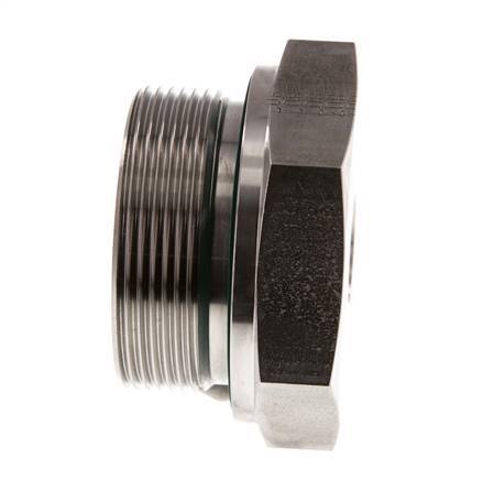 G 2'' x G 1/2'' M/F Stainless steel Reducing Adapter 250 Bar - Hydraulic