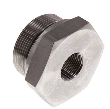 G 2'' x G 3/4'' M/F Stainless steel Reducing Adapter 250 Bar - Hydraulic