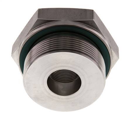 G 2'' x G 3/4'' M/F Stainless steel Reducing Adapter 250 Bar - Hydraulic