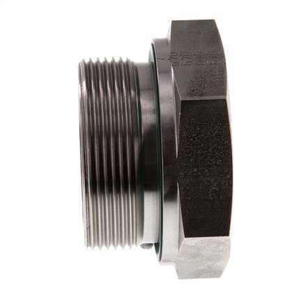 G 2'' x G 1 1/2'' M/F Stainless steel Reducing Adapter 250 Bar - Hydraulic