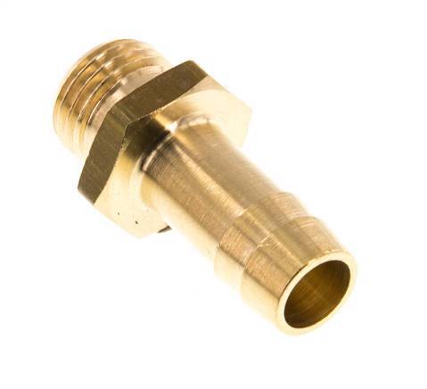 G 1/4'' Male x 10mm Brass Hose barb 16 Bar [2 Pieces]