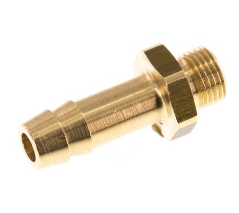 G 1/8'' Male x 8mm Brass Hose barb 16 Bar [2 Pieces]