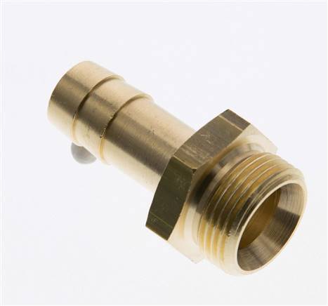 G 3/4'' Male x 16mm Brass Hose barb 16 Bar