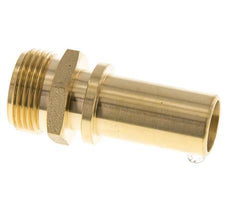 G 3/4'' Male x 19mm Brass Hose barb with Safety Collar DIN 2817