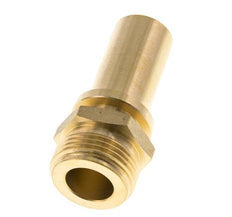 G 3/4'' Male x 19mm Brass Hose barb with Safety Collar DIN 2817