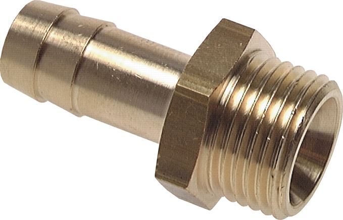 G 1/2'' Male x 9mm Brass Hose barb 16 Bar [2 Pieces]