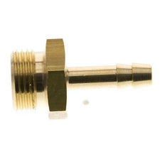 G 3/8'' Male x 6mm Brass Hose barb 16 Bar [5 Pieces]