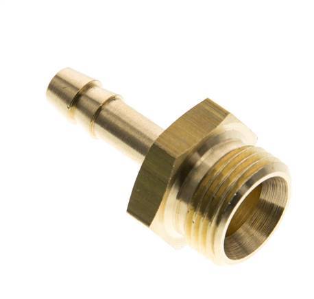 G 3/8'' Male x 6mm Brass Hose barb 16 Bar [5 Pieces]