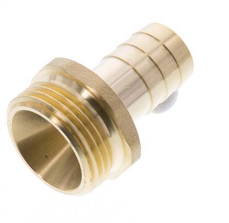 G 1'' Male x 19mm Brass Hose barb 16 Bar
