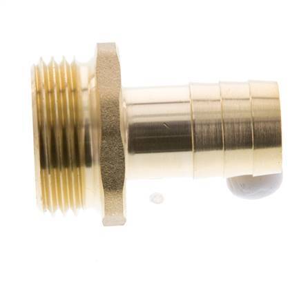 G 1'' Male x 19mm Brass Hose barb 16 Bar