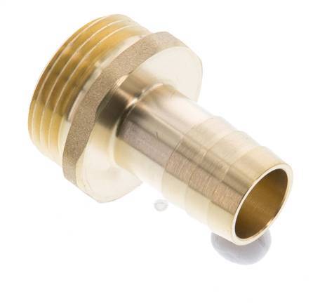 G 1'' Male x 19mm Brass Hose barb 16 Bar