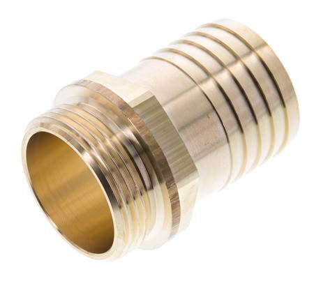 G 1 1/4'' Male x 38mm Brass Hose barb 16 Bar