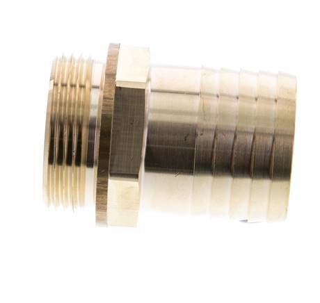 G 1 1/4'' Male x 38mm Brass Hose barb 16 Bar