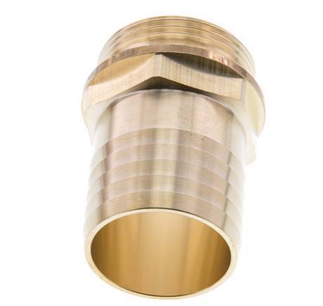 G 1 1/4'' Male x 38mm Brass Hose barb 16 Bar