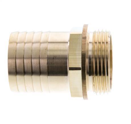 G 1 1/4'' Male x 38mm Brass Hose barb 16 Bar