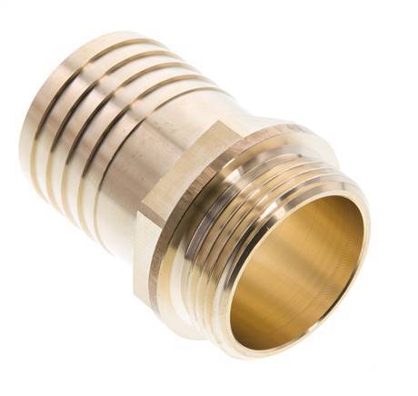 G 1 1/4'' Male x 38mm Brass Hose barb 16 Bar