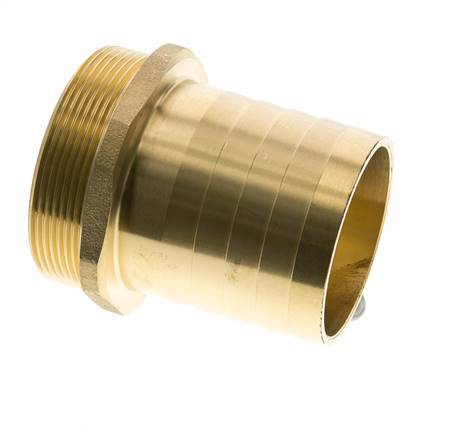 G 2 1/2'' Male x 63mm Brass Hose barb 16 Bar