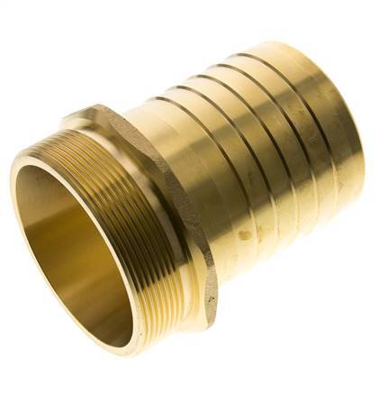 G 3'' Male x 76mm Brass Hose barb 16 Bar