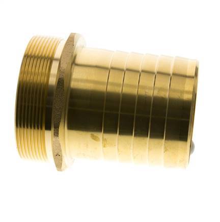 G 3'' Male x 76mm Brass Hose barb 16 Bar