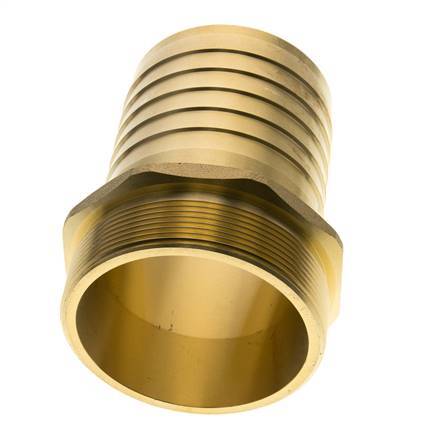 G 3'' Male x 76mm Brass Hose barb 16 Bar