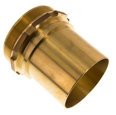 G 4'' Male x 100mm Brass Hose barb with Safety Collar DIN 2817
