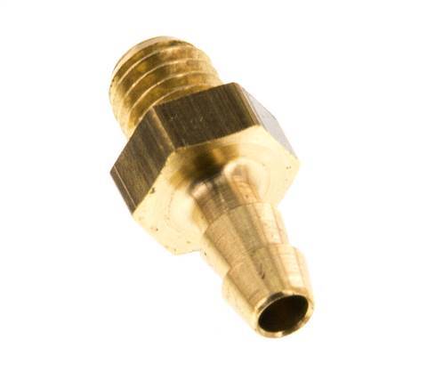M5 Male x 3mm Brass Hose barb 16 Bar [5 Pieces]