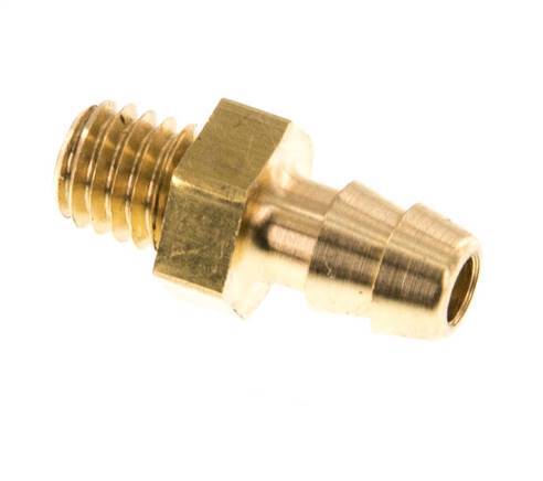 Gates 4104-5-4 Brass Fitting – 5/16" Hose Barb X 1/4" Male Pipe – Fuel Line 757001-0504