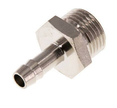 G 1/2'' Male x 8mm Nickel plated Brass Hose barb 16 Bar [2 Pieces]